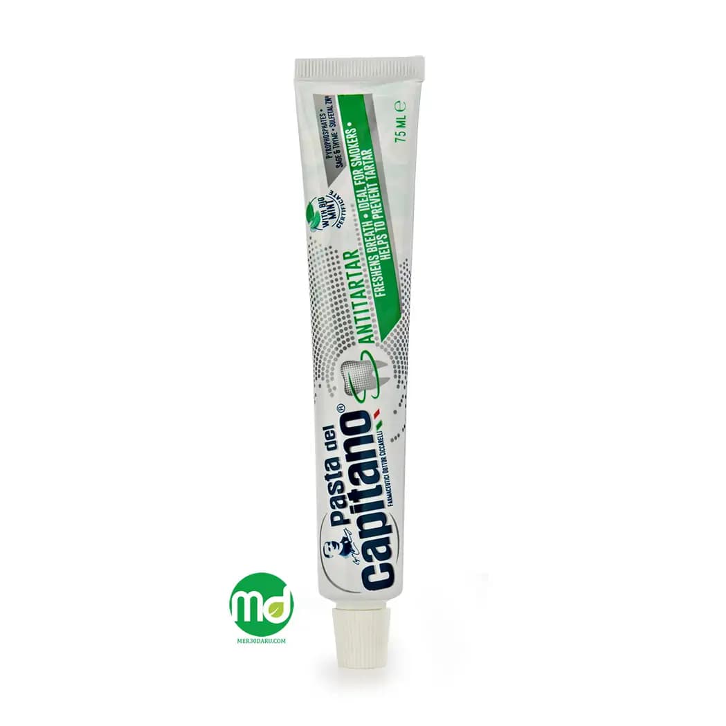 خمیر دندان ضد جرم پاستا دل کاپیتانو مدل Anti tartar