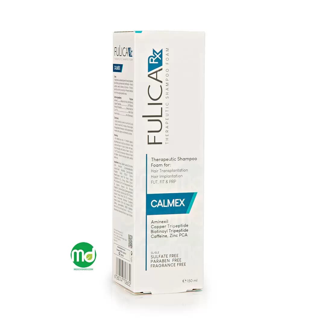 فوم شامپو بعد از کاشت فولیکا حاوی ژل آلوئه ورا