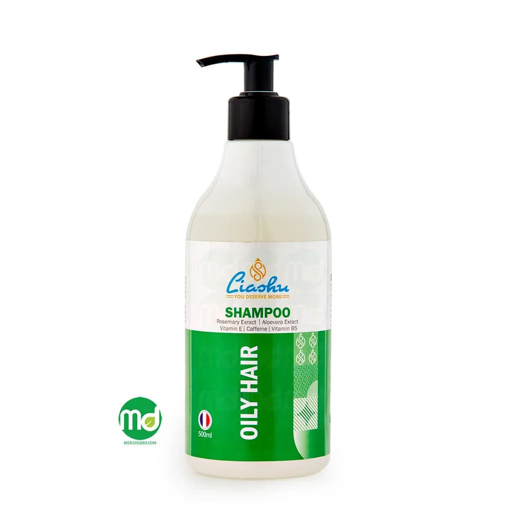شامپو موی چرب لیاشو حاوی عصاره رزماری و کافئین 500ml