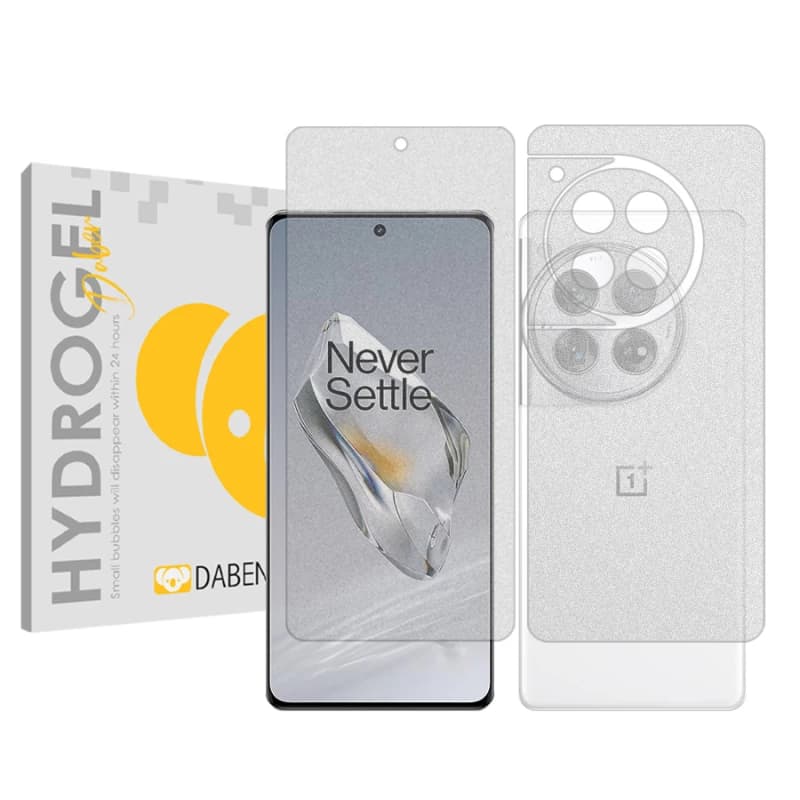 محافظ صفحه نمایش مات گوشی وان پلاس 12 دبن مدل Tough به همراه محافظ پشت گوشی