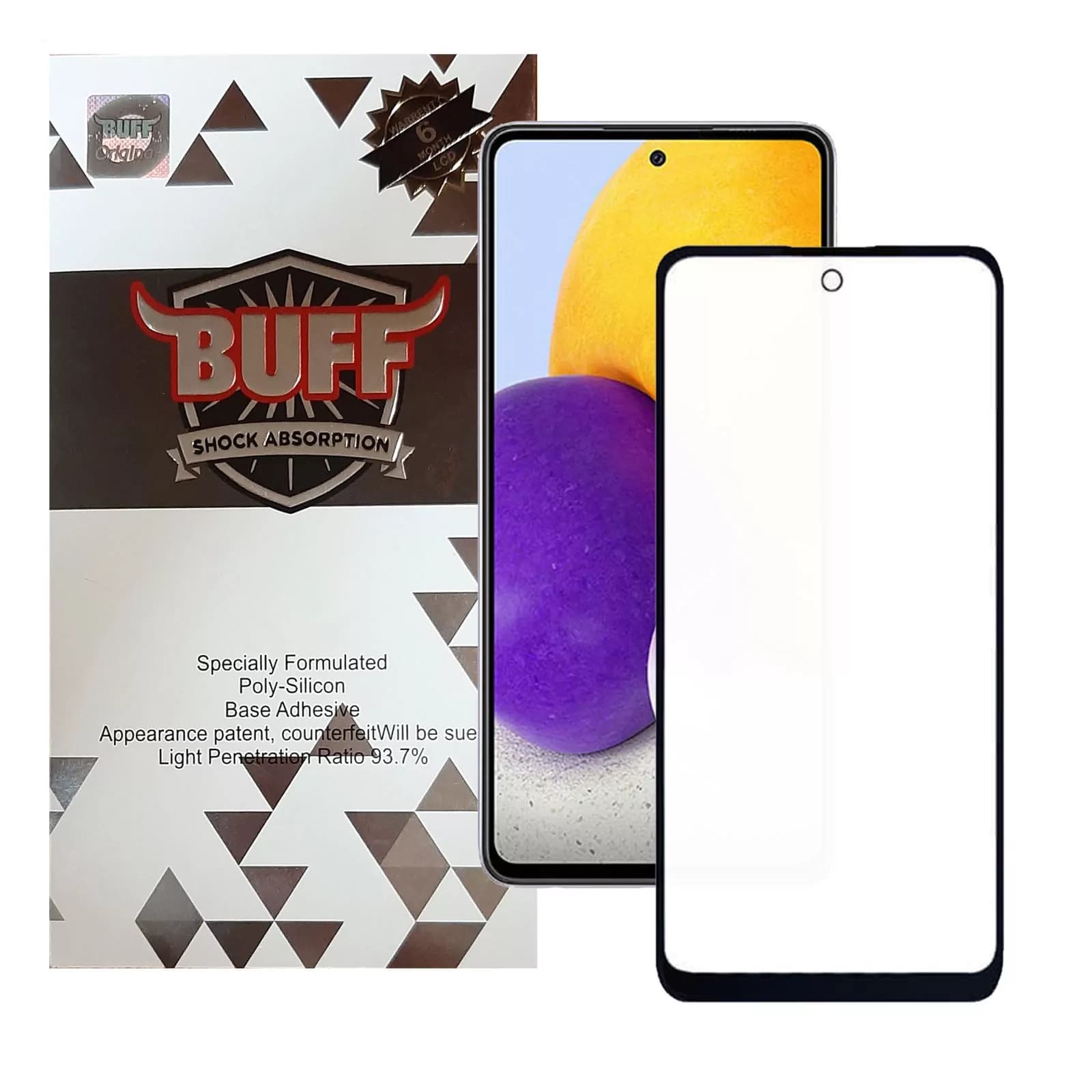 محافظ صفحه نمایش مات بوف مدل Fm33 مناسب برای گوشی موبایل سامسونگ Galaxy A72 / A71 / S10 Lite / M51 / Note 10 Lite