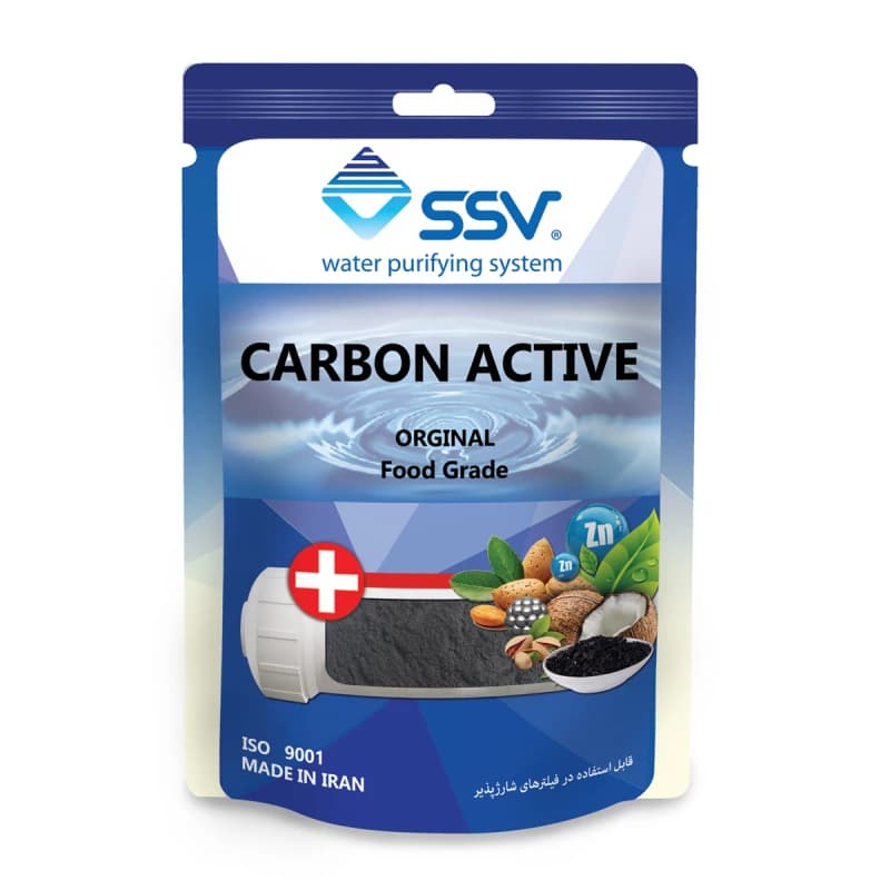 فیلتر دستگاه تصفیه آب اس اس وی مدل Carbon active