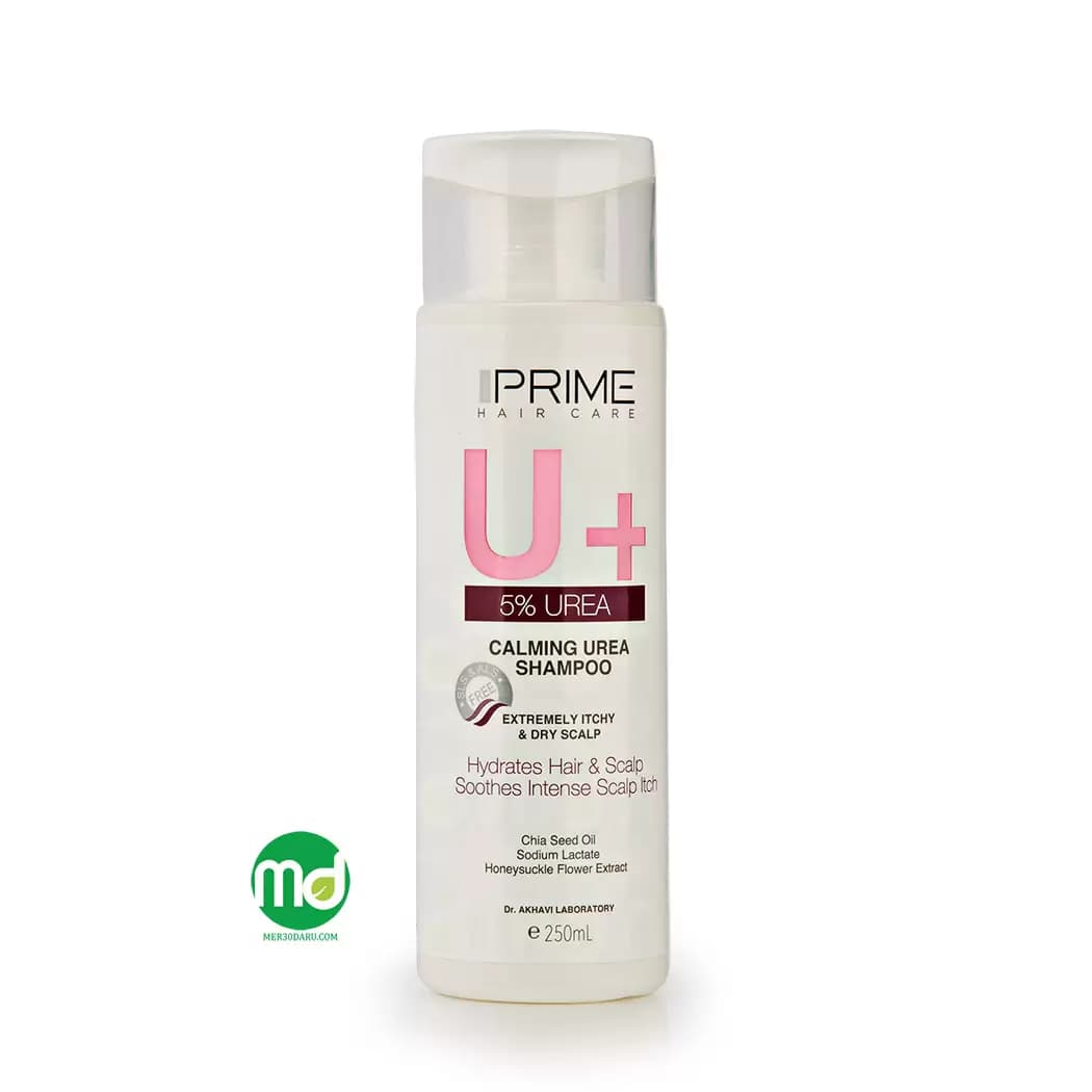 شامپو ضد خارش و آبرسان پرایم حاوی اوره 5%