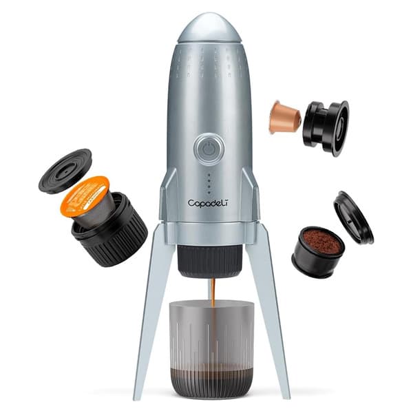 اسپرسوساز شارژی مسافرتی ایکافیلاس 3 کاره | CAPADELI IMPETUS Portable Coffee Maker