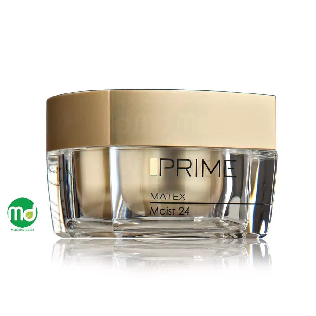 کرم کاسه ای مرطوب کننده و ضد چروک 24 ساعته پرایم