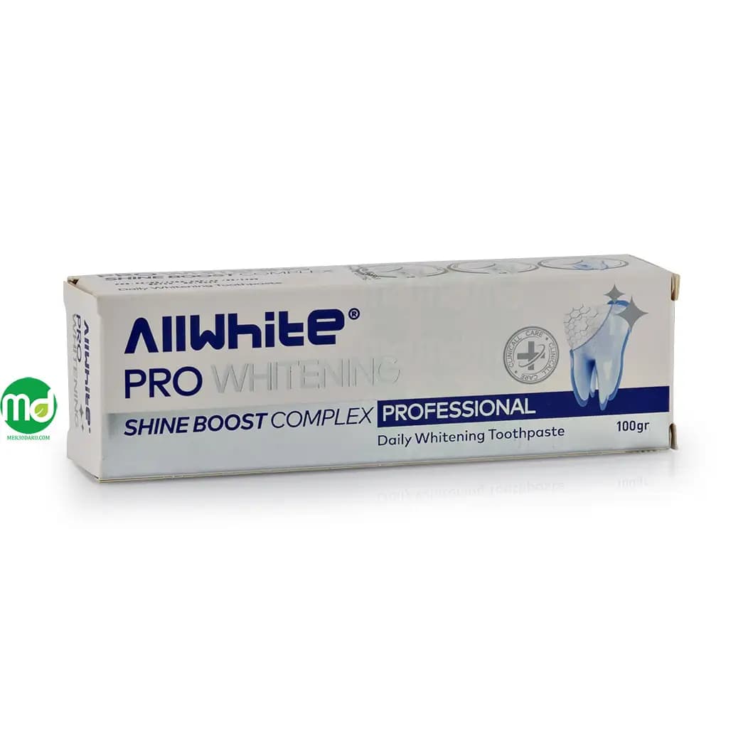 خمیر دندان سفید کننده آل وایت مدل Pro Whitening