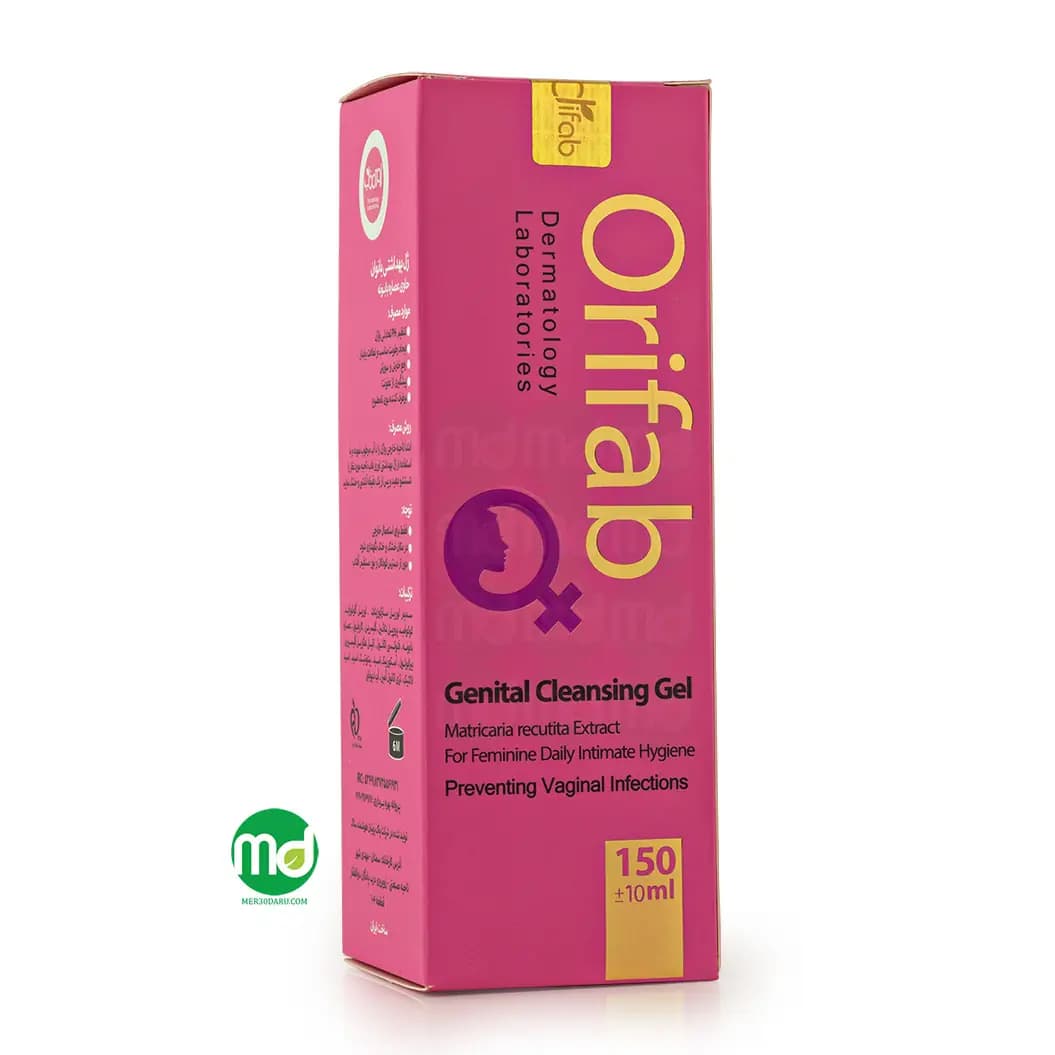 ژل بهداشتی بانوان اوری فاب حاوی عصاره بابونه 150ml