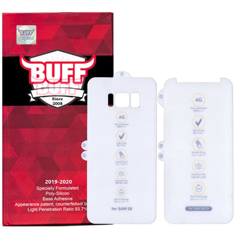 محافظ صفحه نمایش و پشت گوشی سامسونگ Galaxy S8 بوف مدل HgM15