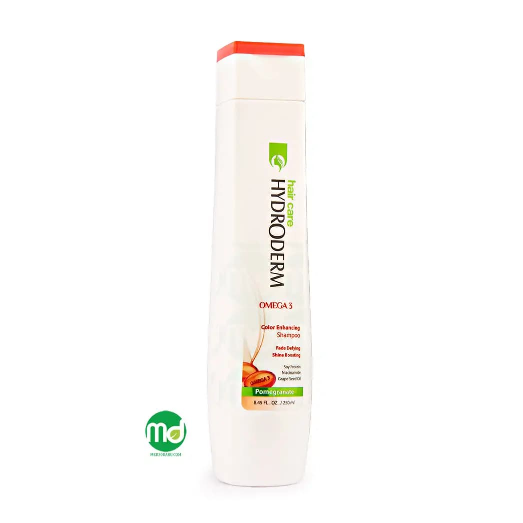شامپو محافظ رنگ مو هیدرودرم تثبیت کننده رنگ مو 250ml