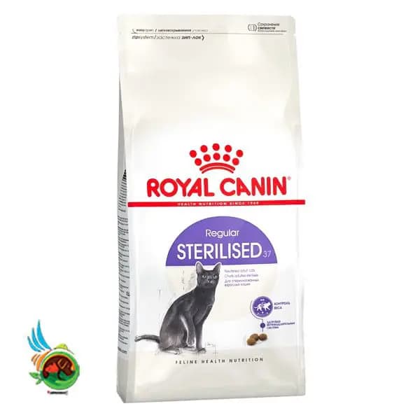 غذای خشک گربه بالغ عقیم رویال کنین Royal Canin Sterilised وزن ۲ کیلوگرم