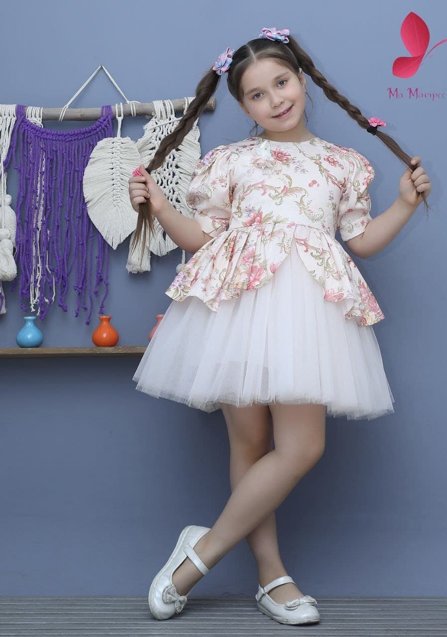 پیراهن مجلسی دخترانه پارمیدا