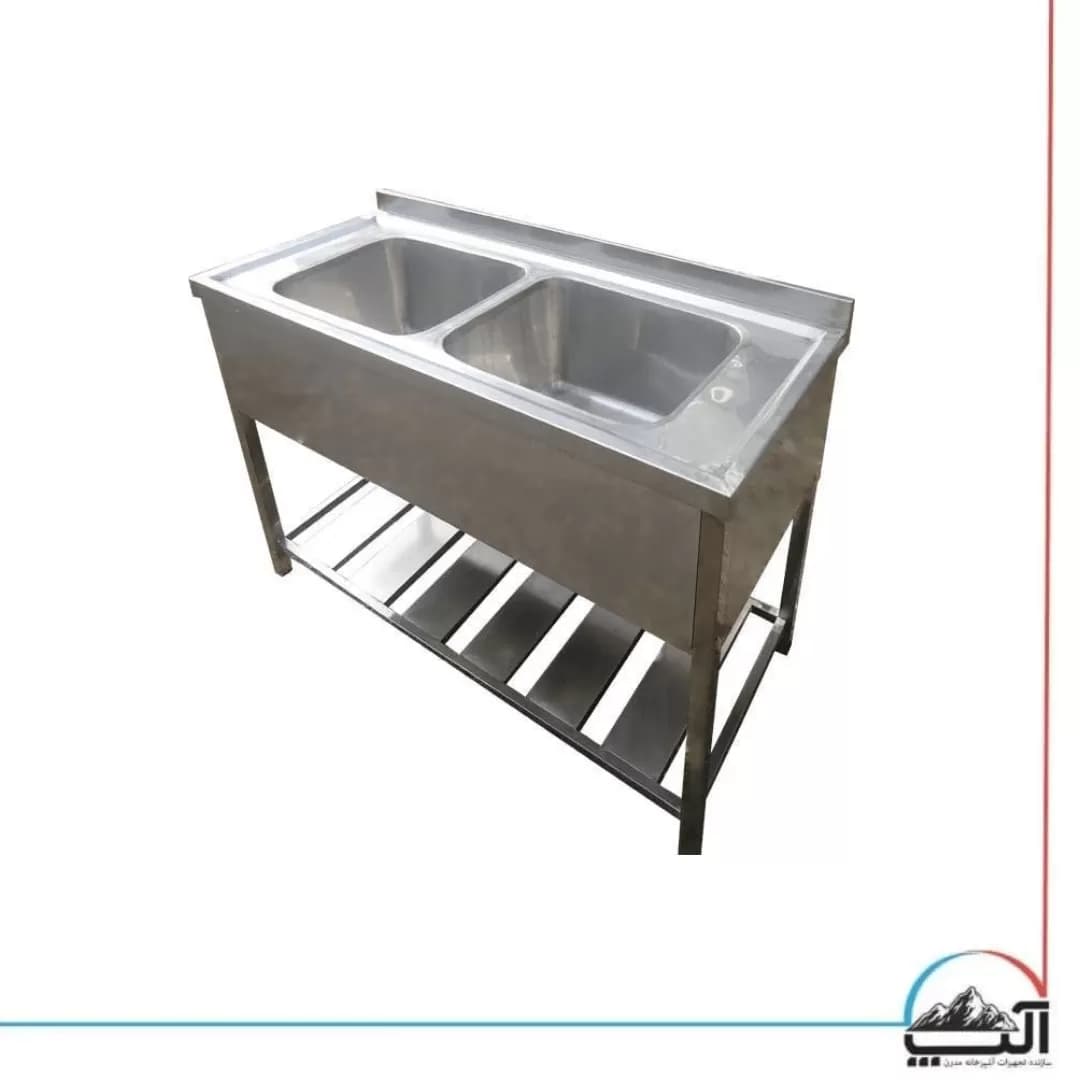 سینک دو لگن 120 سانتی
