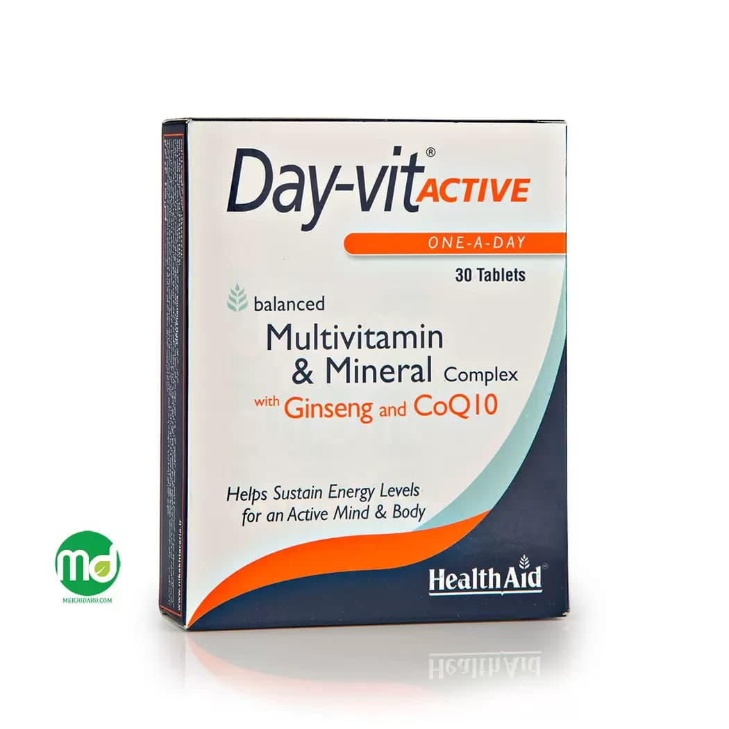 قرص دی ویت اکتیو هلث اید 30 عددی – HealthAid Day Vit Active