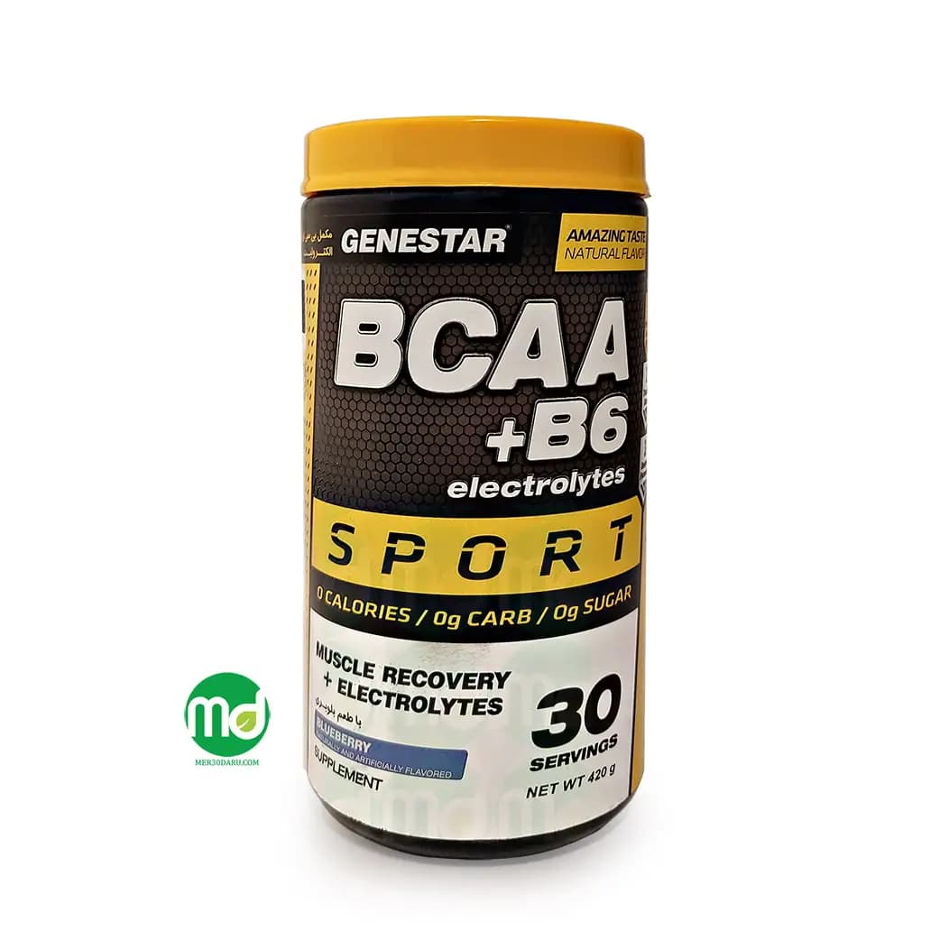 پودر بی سی ای ای و ب6 ژن استار 420 گرم کمک به عضله سازی