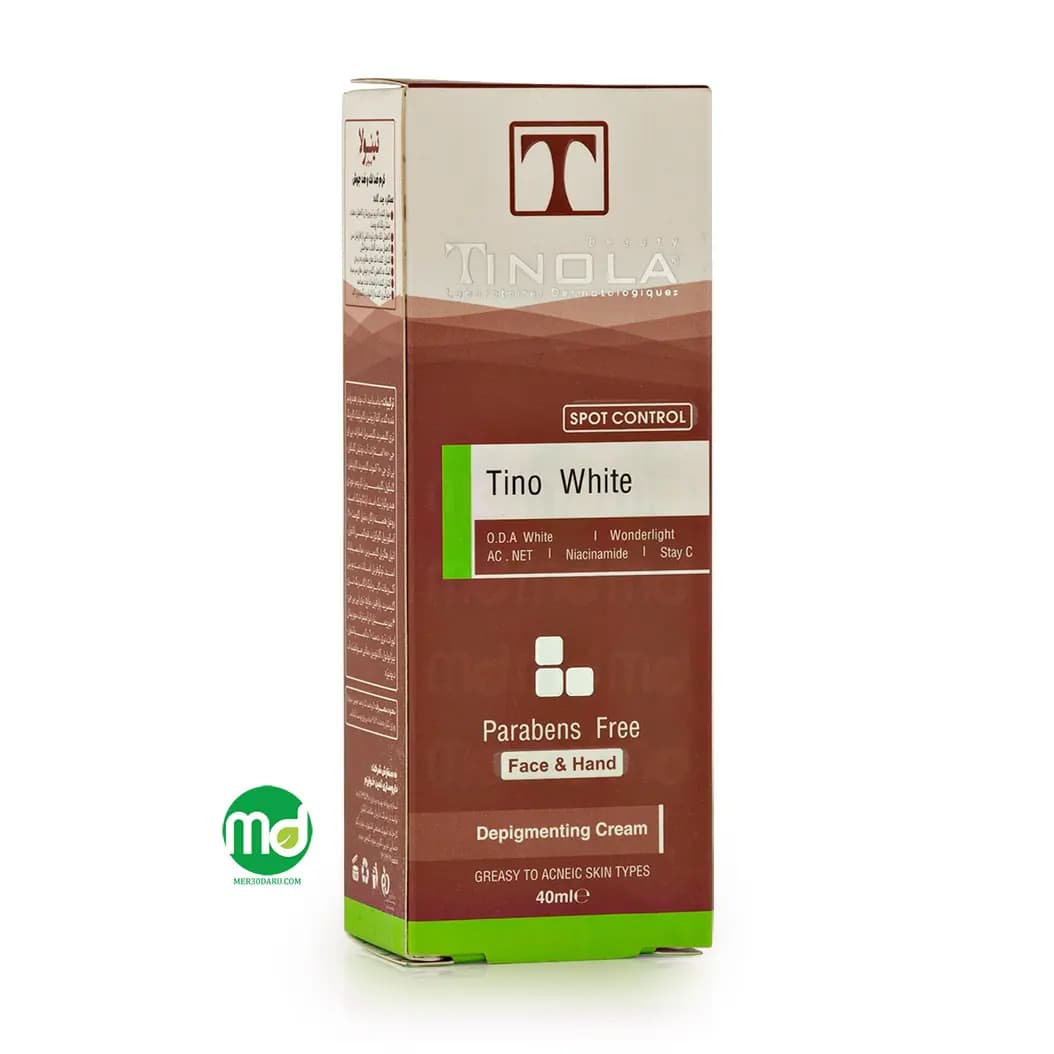 کرم ضد لک و ضد جوش تینولا برای پوست چرب و جوش دار 40ml