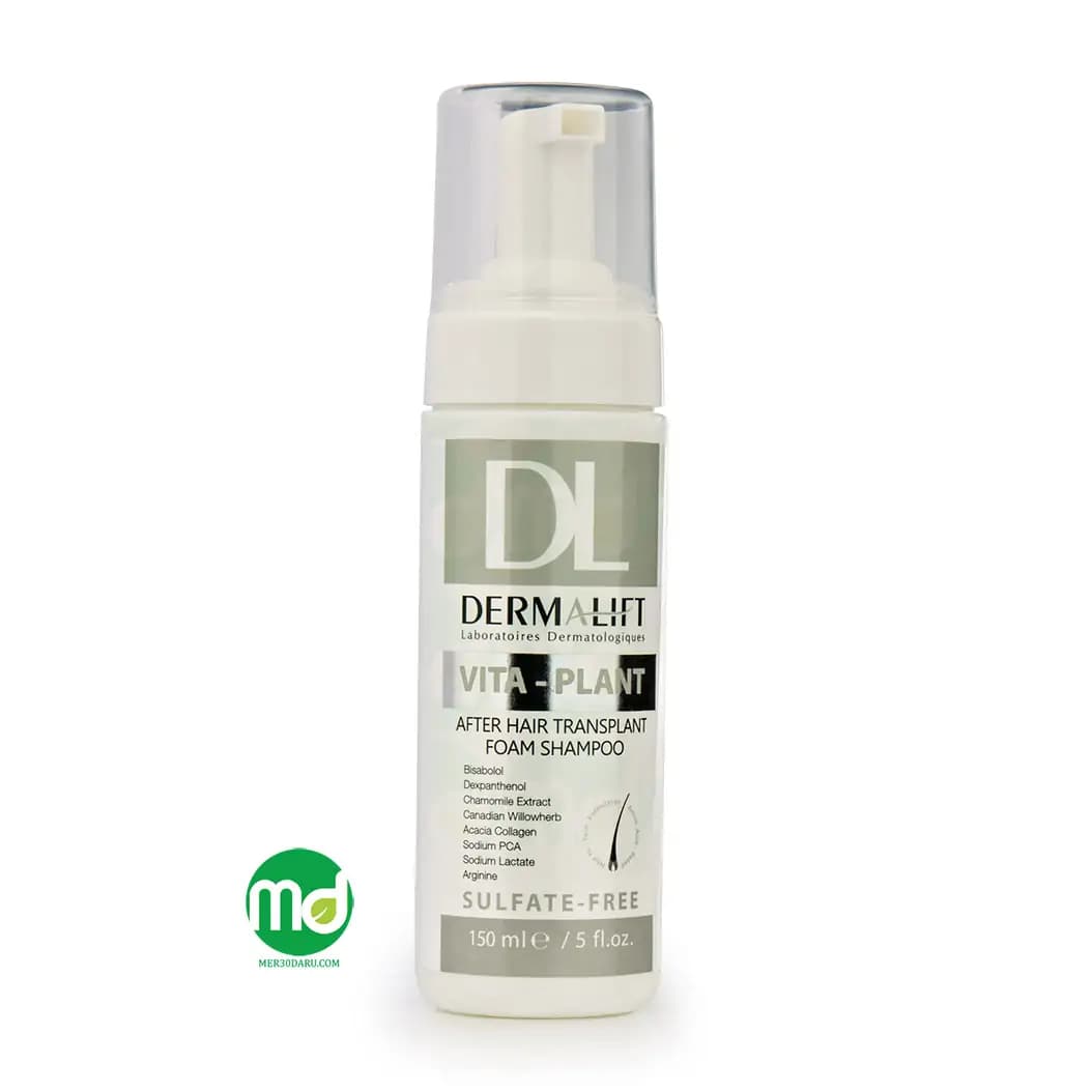 شامپو التیام دهنده بعد از کاشت درمالیفت برای موهای کاشته شده