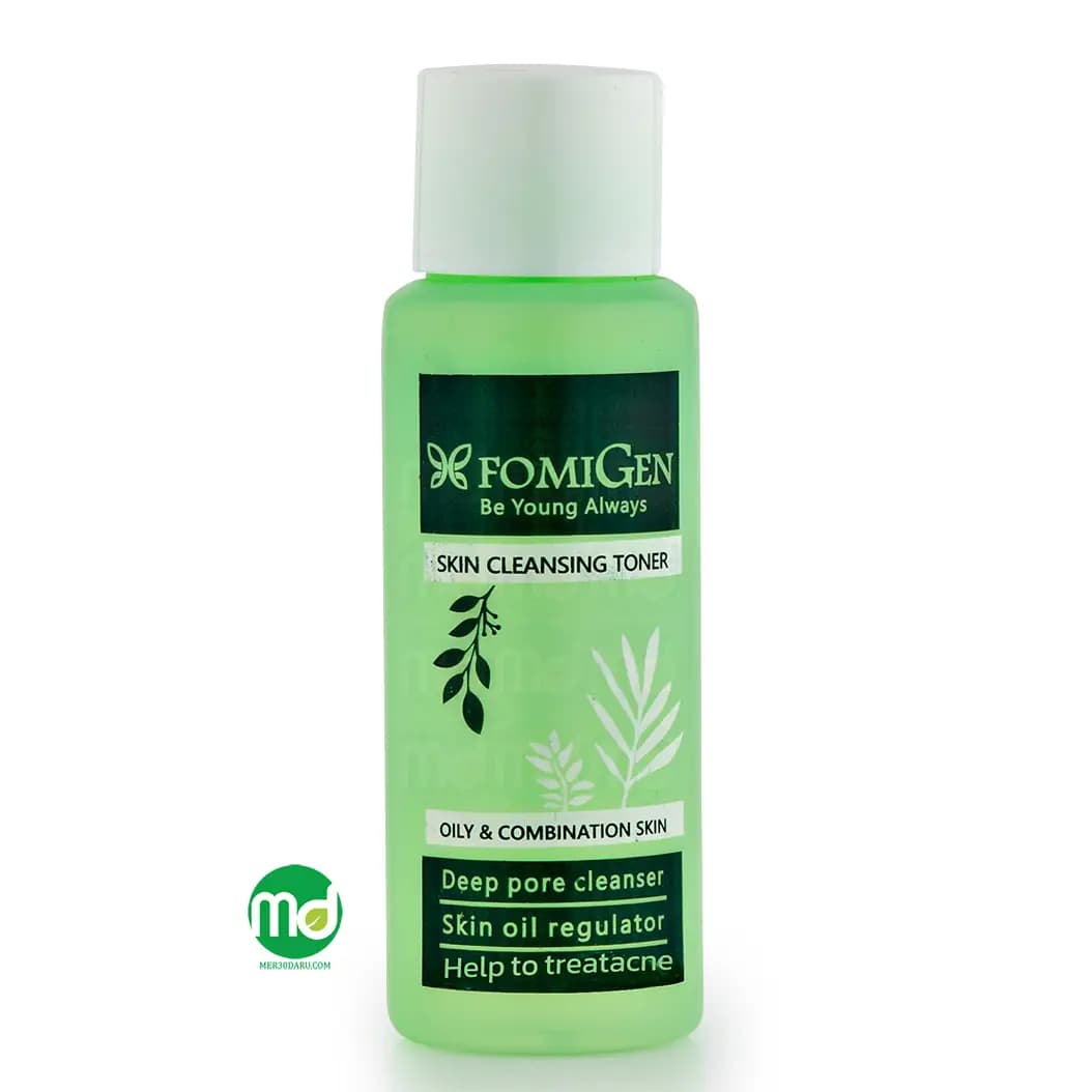 تونر پاک کننده پوست چرب فومیژن کنترل کننده سبوم پوست