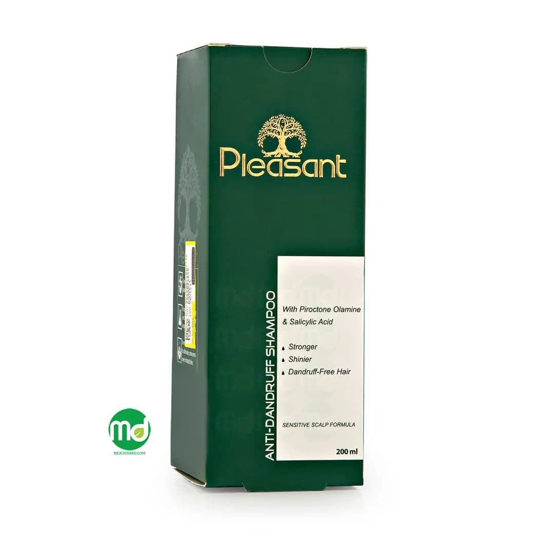 شامپو ضد شوره پلزنت کاهش دهنده التهاب پوست سر 200ml