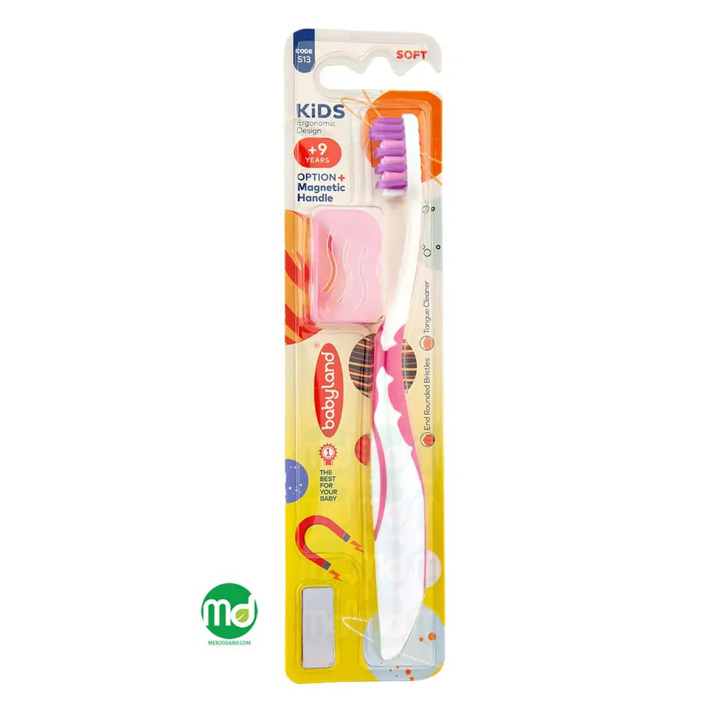 مسواک نرم کودکان بی بی لند برای کودکان بالا 9 سال کد 513