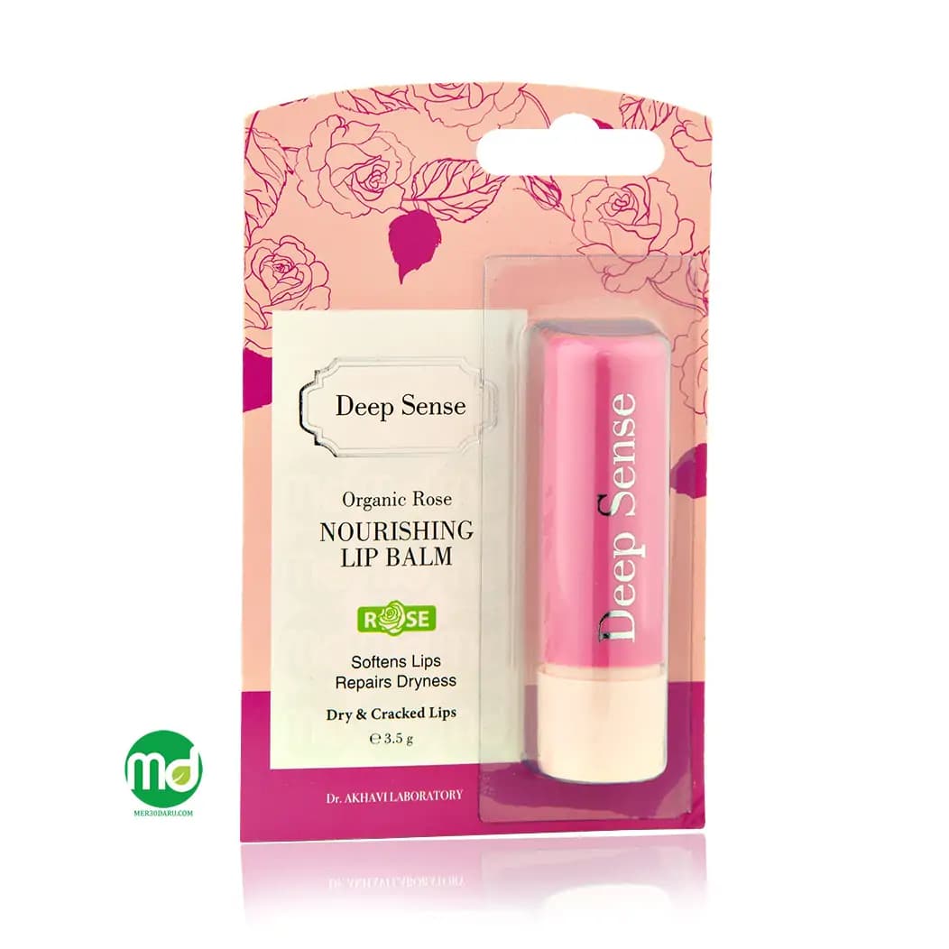 نرم کننده لب رز دیپ سنس برای خشکی لب