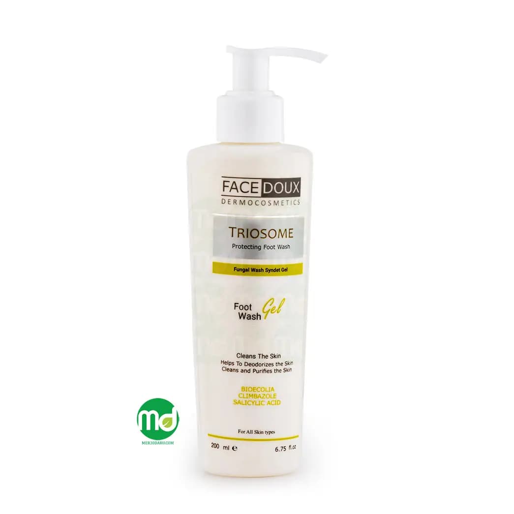 شوینده غیر صابونی فیس دوکس مناسب پا و کشاله ران 200ml