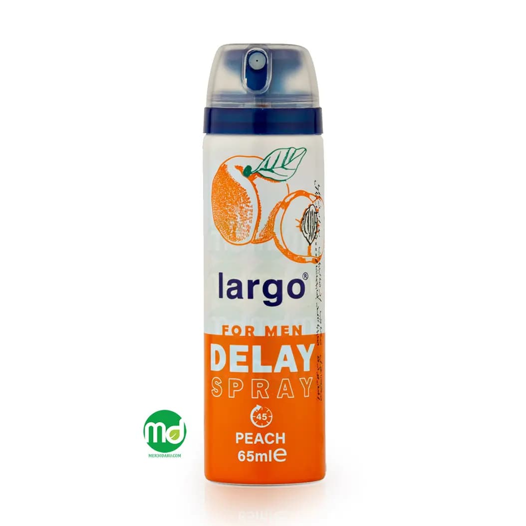 اسپری تاخیری رایحه هلو لارگو مناسب برای آقایان 65ml