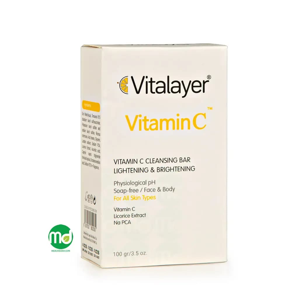 پن پاک کننده ویتامین سی ویتالیر بهبود شفافیت پوست