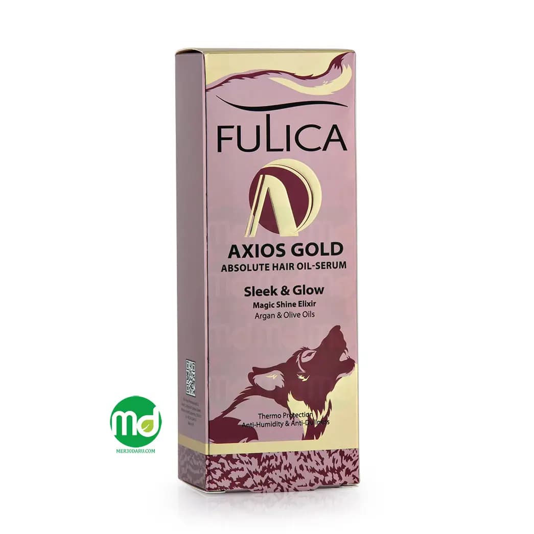 سرم روغنی براق کننده مو فولیکا حاوی روغن آرگان