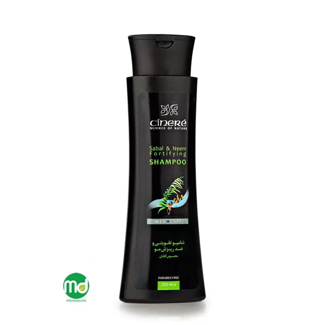 شامپو سینره آقایان حاوی نخل اره ای و عصاره نیم