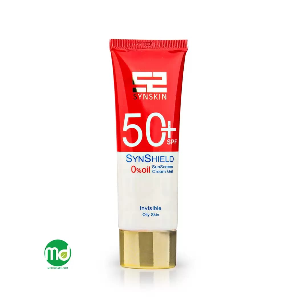 کرم ضد آفتاب ژلی بی رنگ سان شیلد ساین اسکین +spf 50