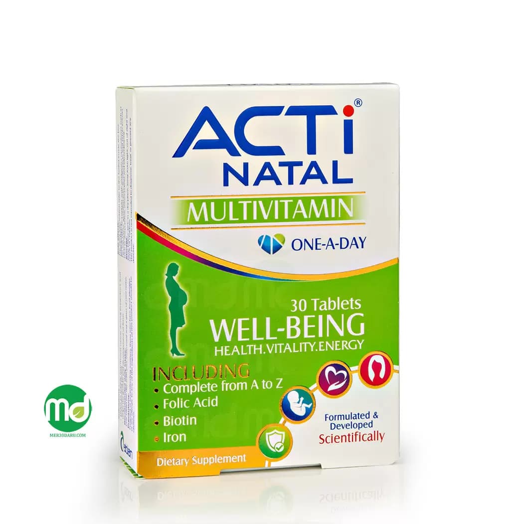 مکمل بانوان اکتی ناتال ابیان دارو 30 عددی
