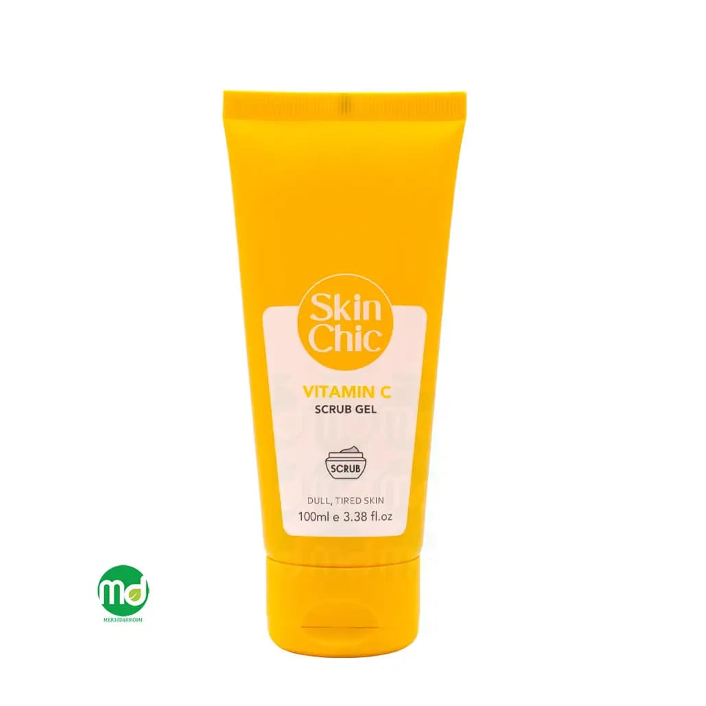 ژل اسکراب بدن ویتامین C اسکین شیک 100ml
