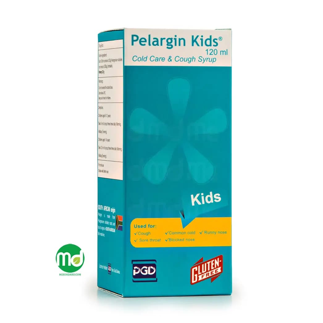 شربت پلارژین کودکان پارس گیتا دارو 120 میلی لیتر