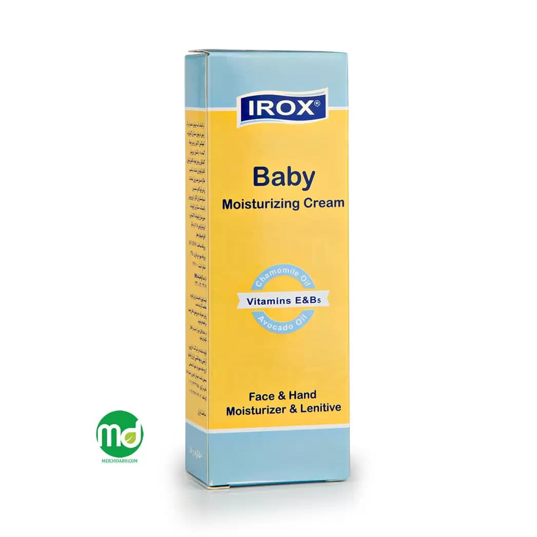 کرم دست و صورت مرطوب کننده کودک ایروکس