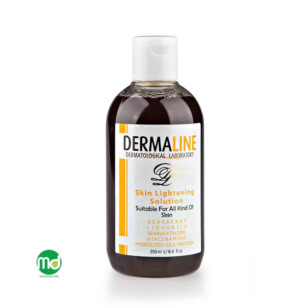 محلول روشن کننده و ضد لک درمالاین