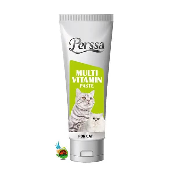 خمیر مولتی ویتامین گربه پرسا Perssa multi vitamin paste وزن ۱۰۰ گرم