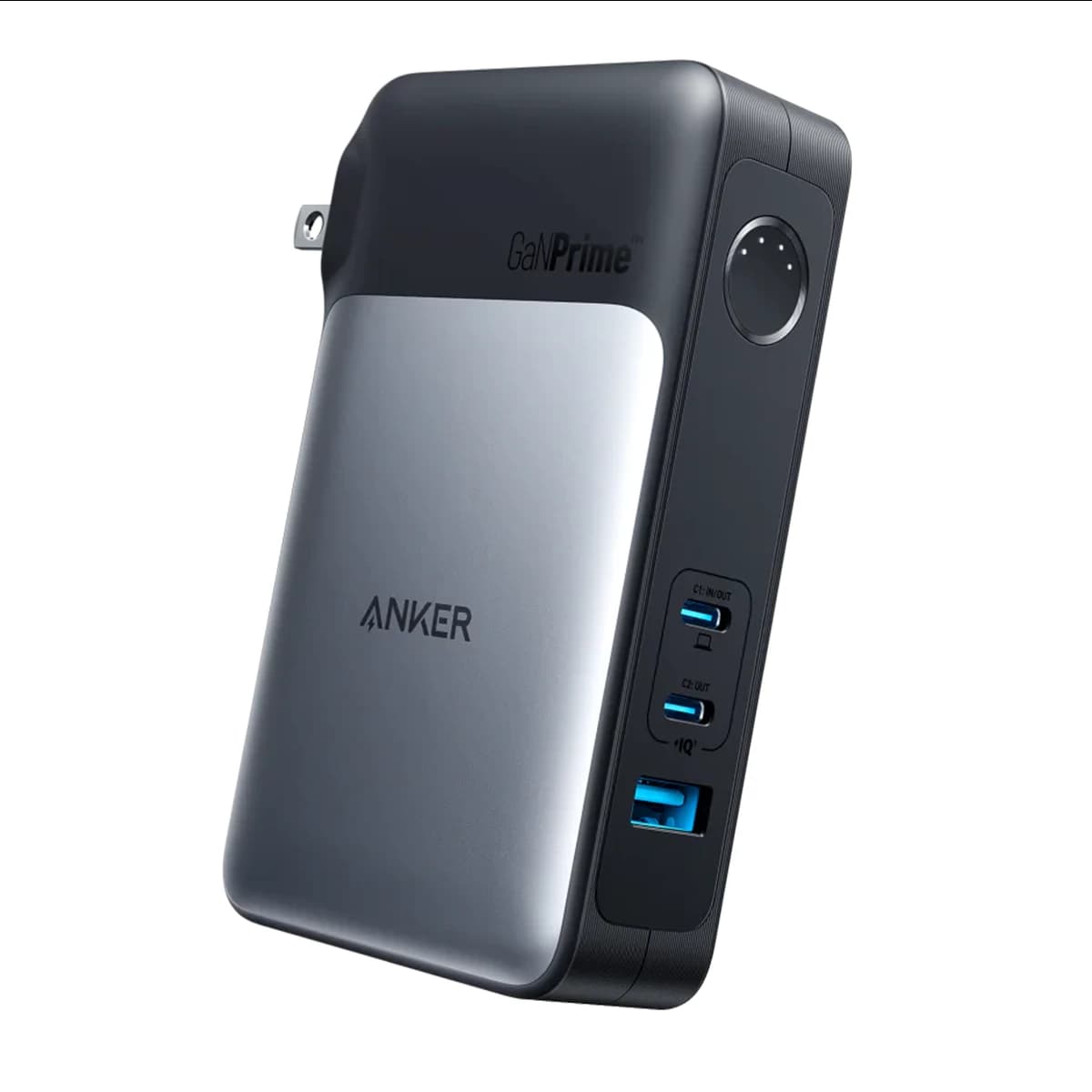 پاوربانک انکر 733 مدل A1651 ظرفیت 10000 میلی‌ آمپر ساعت