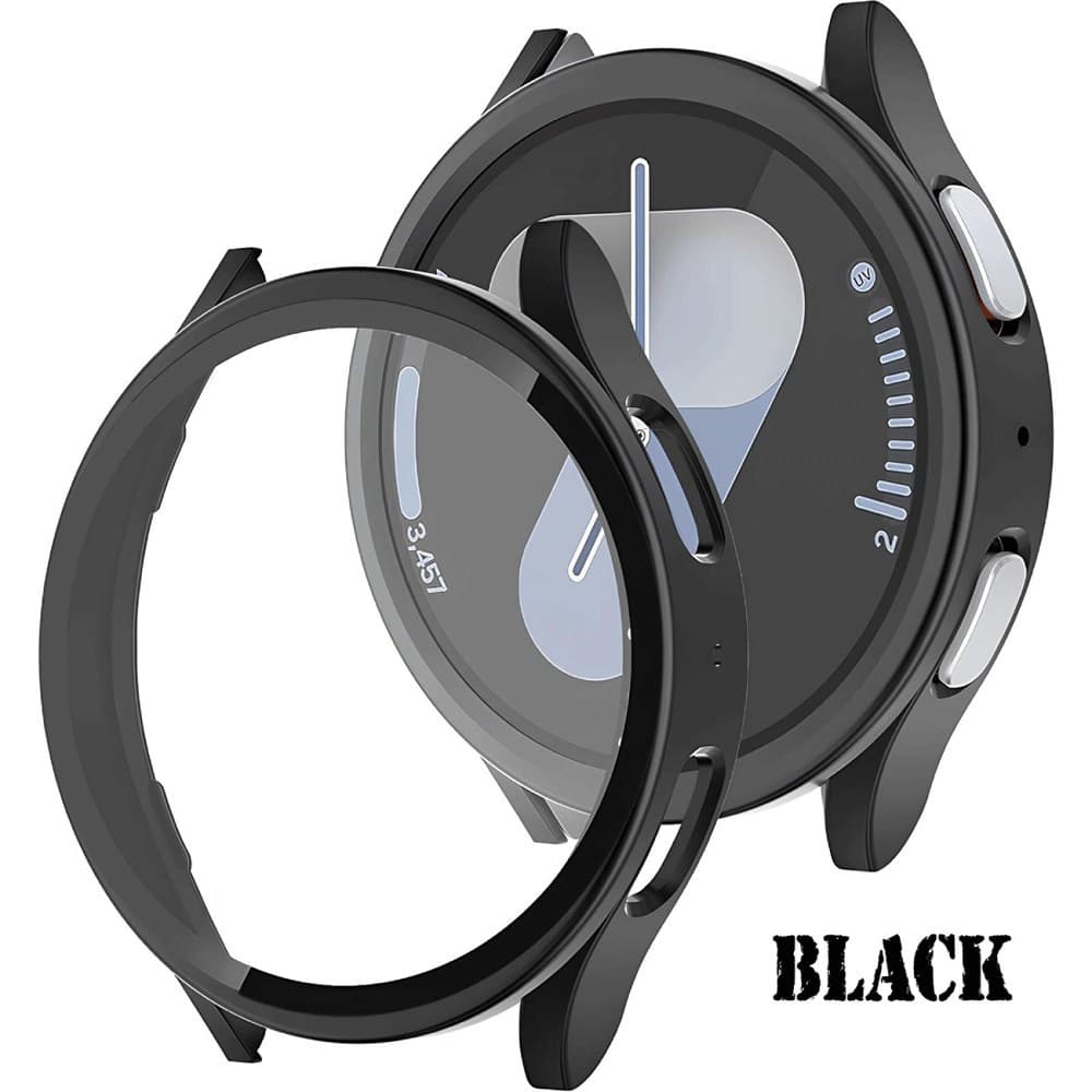 کاور سامسونگ گلکسی واچ 7 سایز 44 میلی متری WATCH 7 44MM مدل HARD CASE با گلس محافظ صفحه