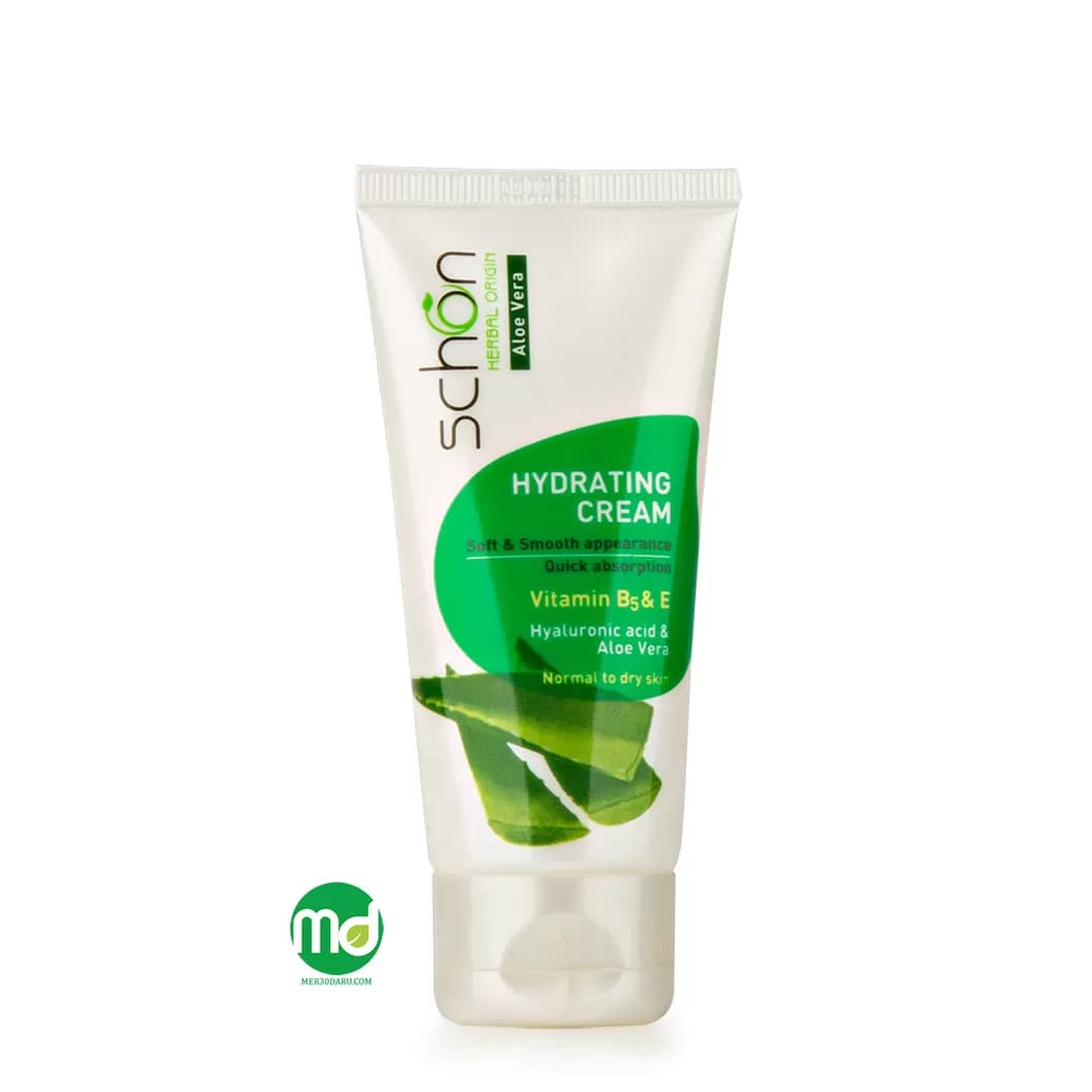 کرم شون آبرسان آلوئه ورا دارای ویتامین ها و آلوئه ورا