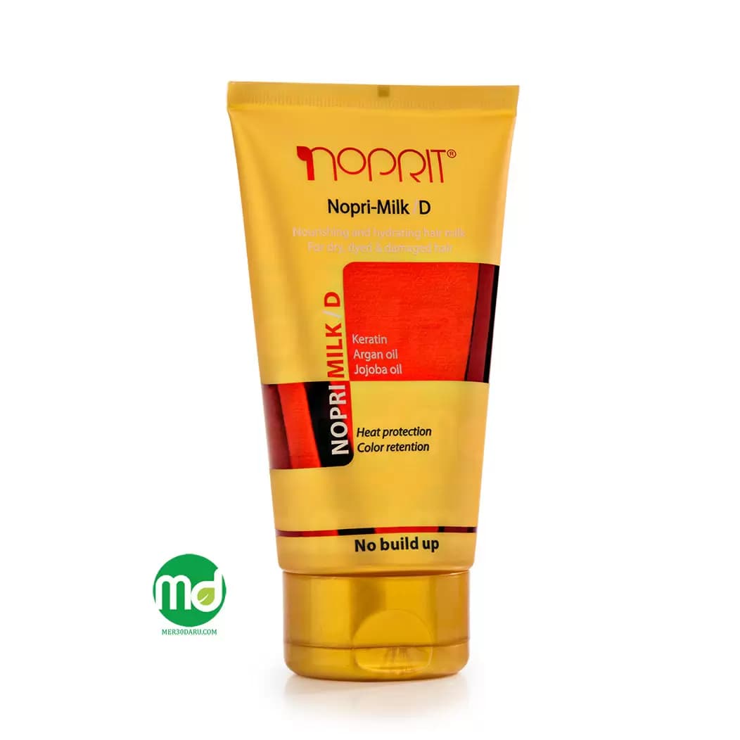 ماسک شیری مو نوپریت مناسب برای مو خشک و رنگ شده