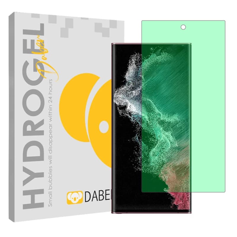 محافظ صفحه نمایش گرین لایت گوشی سامسونگ Galaxy S22 Ultra 5G دبن مدل Tough