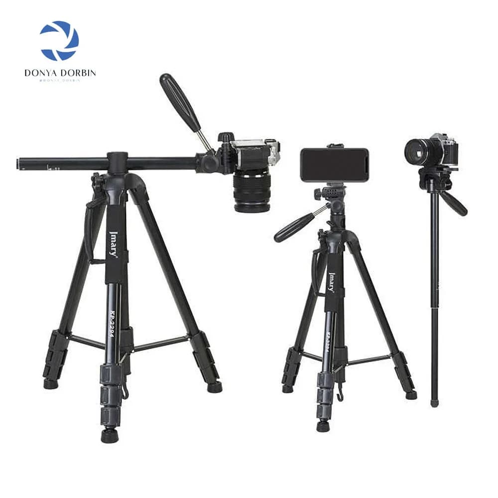 سه پایه دوربین جیماری (Jmary KP-2294 Camera Tripod (Black