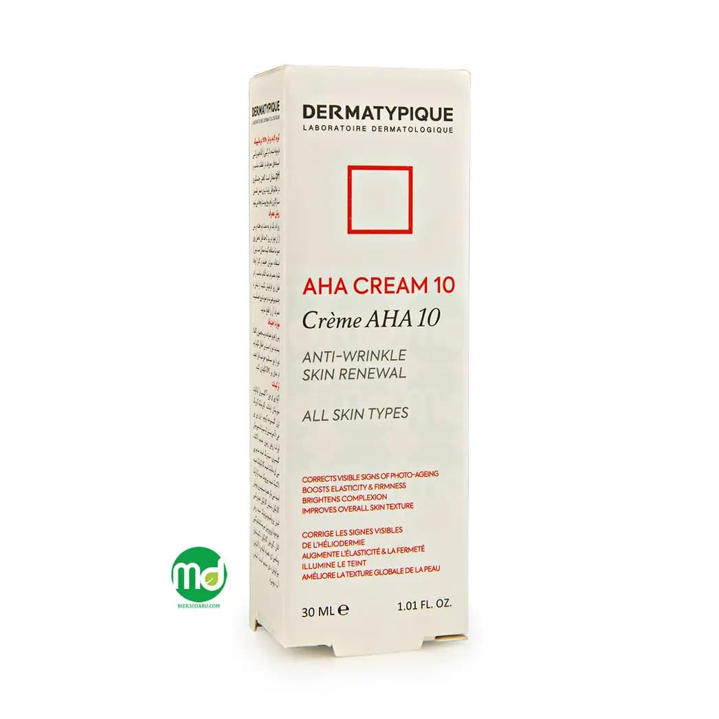 کرم لایه بردار پوست درماتیپیک حاوی AHA 10 درصد 30ml