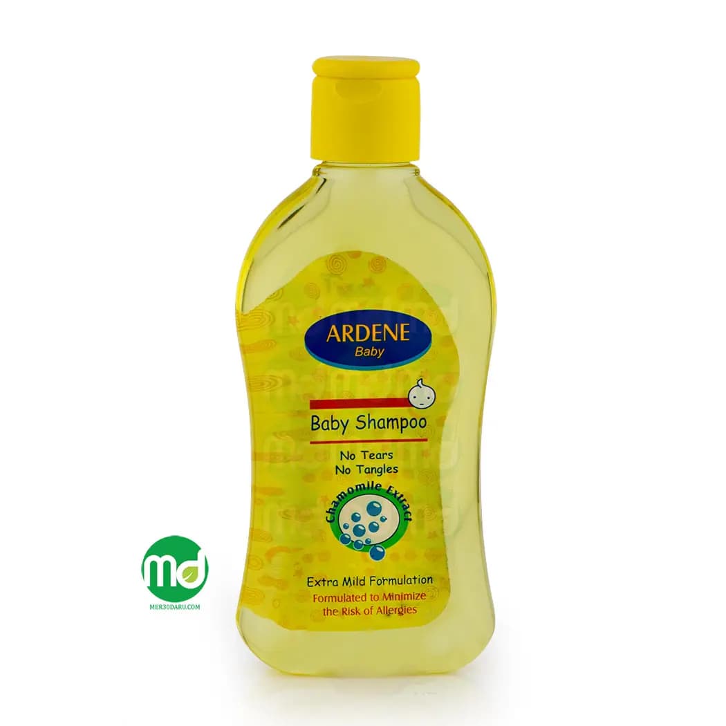 شامپو بچه حاوی عصاره بابونه آردن بدون ایجاد حساسیت 200ml