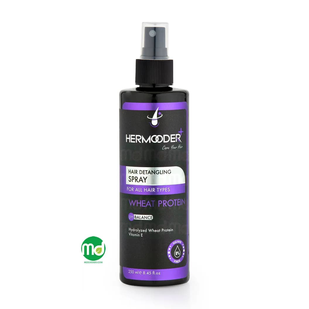 اسپری گره باز کن هرمودر مناسب انواع مو 250ml