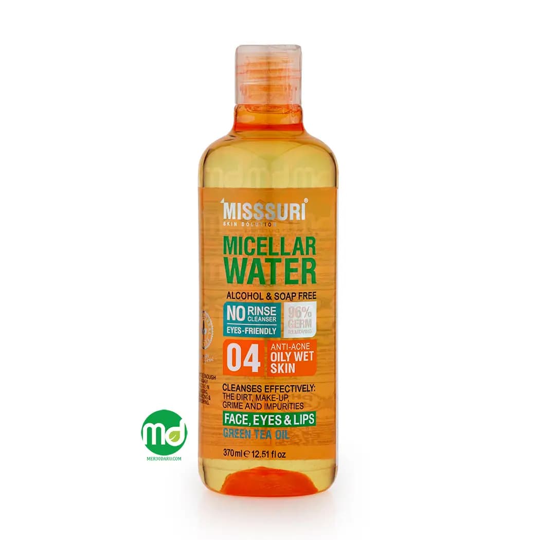میسلار واتر پاک کننده صورت و چشم میسوری 370ml