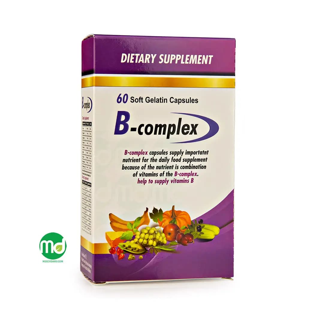 کپسول ب کمپلکس دانا تامین ویتامین های گروه ب 60 عدد