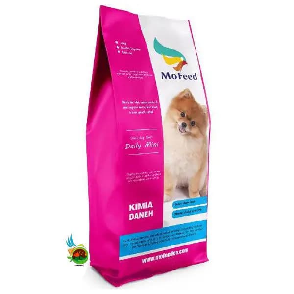 غذای خشک سگ بالغ نژاد کوچک مفید Mofeed small dog food daily وزن ۱.۵ کیلوگرم