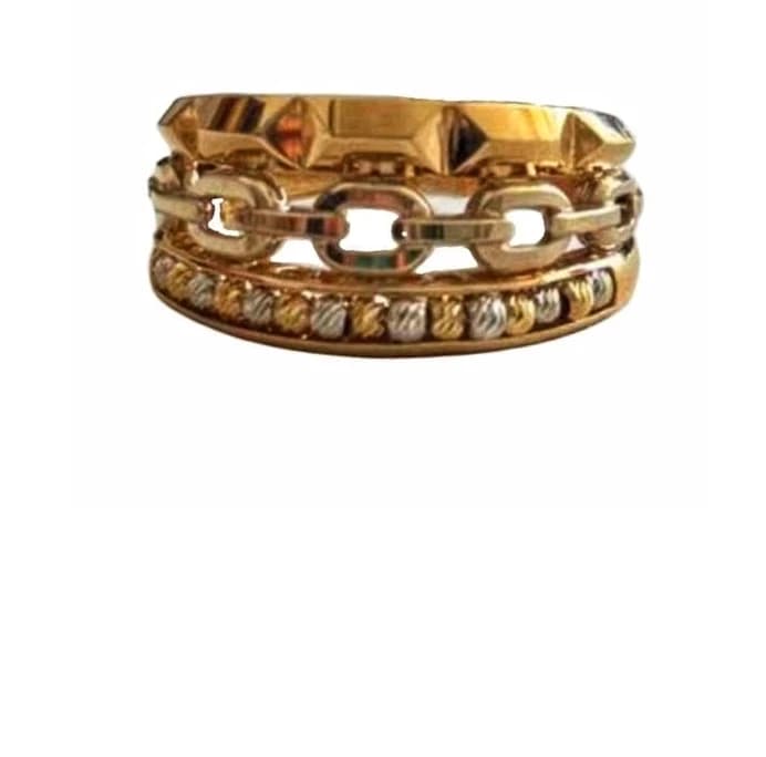 انگشتر طلا 18 عیار زنانه اپال گلد مدل پورتوفینو 05 سایز 58