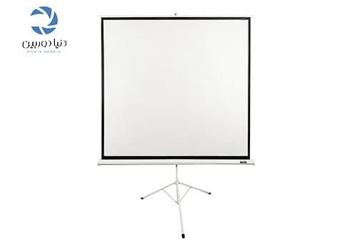 پرده نمایش پایه دار پروژکتور اسکوپ 1.5×1.5